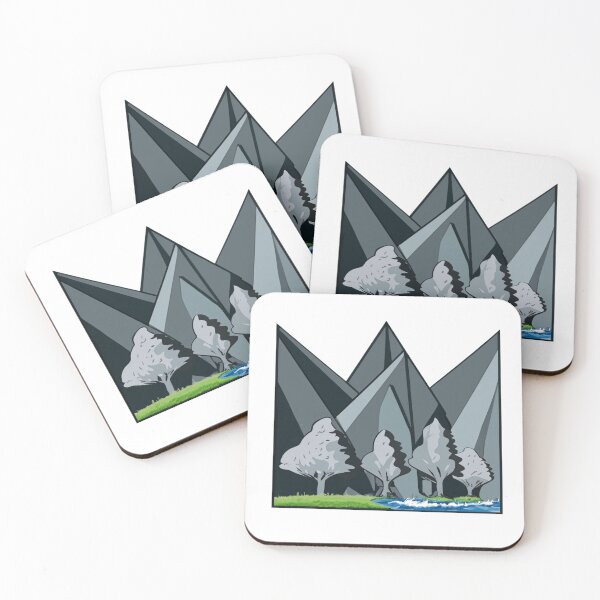 Item preview, Mountain Abstract designed and sold by SaturnSix.