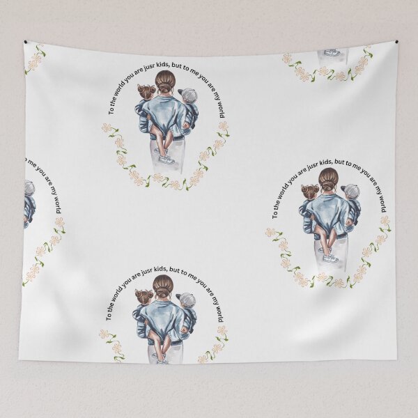 Item preview, My kids are my world designed and sold by LaurenSharp22.