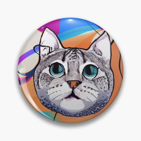 Item preview, Abstract Artsy Cat designed and sold by SaturnSix.