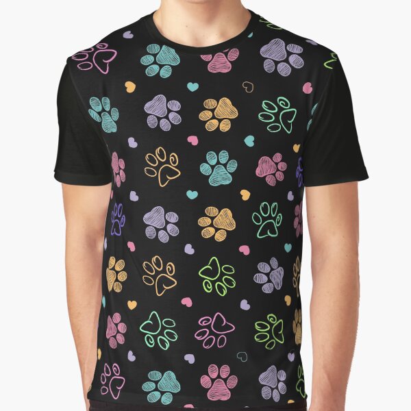 Pawsitive Vibes Graphic T-Shirt