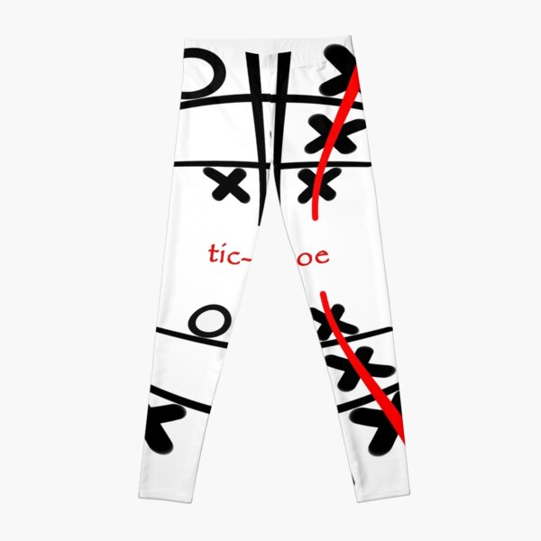 TicTacToe Microfiber Girls Leggings