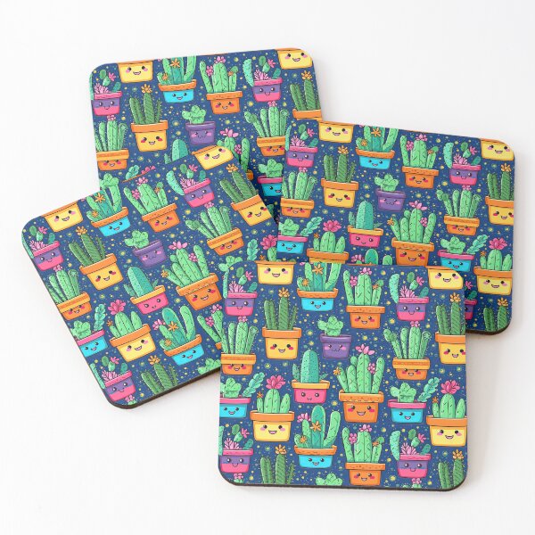 Item preview, Adorable Cactus Plants designed and sold by ZombieLH.