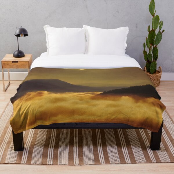 Item preview, Vintage Mountains Above The Clouds Landscape designed and sold by JacobVisuals.