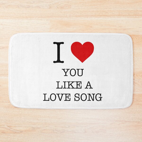 Item preview, I Love You Like a Love Song designed and sold by AleksanderLamek.