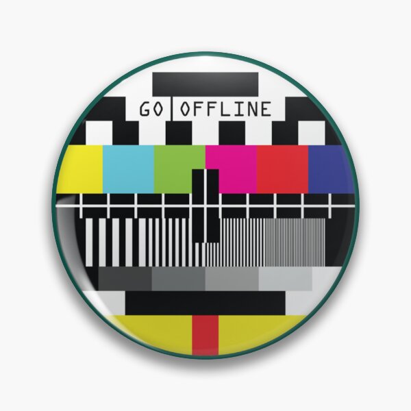 Item preview, Go Offline Old TV test card35png designed and sold by ShanieSmitham.