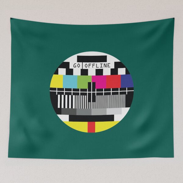 Item preview, Go Offline Old TV test card35png designed and sold by ShanieSmitham.
