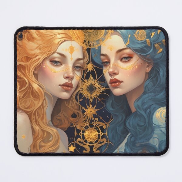 Item preview, Gemini Gala: Zodiac Swag for the Witty and Wonderfully Quirky Celestial Twins! designed and sold by Silverstormer.