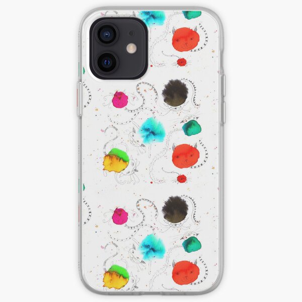 Cats on the roof iPhone Soft Case