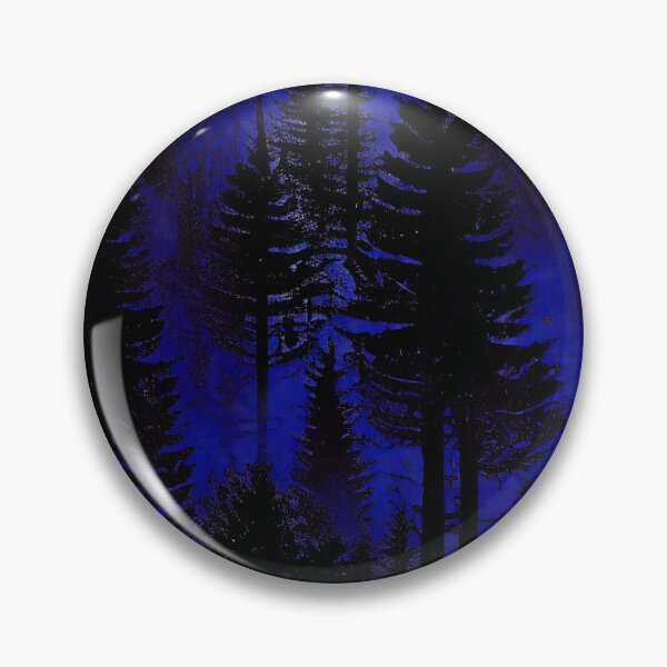 Item preview, Deep Blue Dark Forest designed and sold by SamJanner.