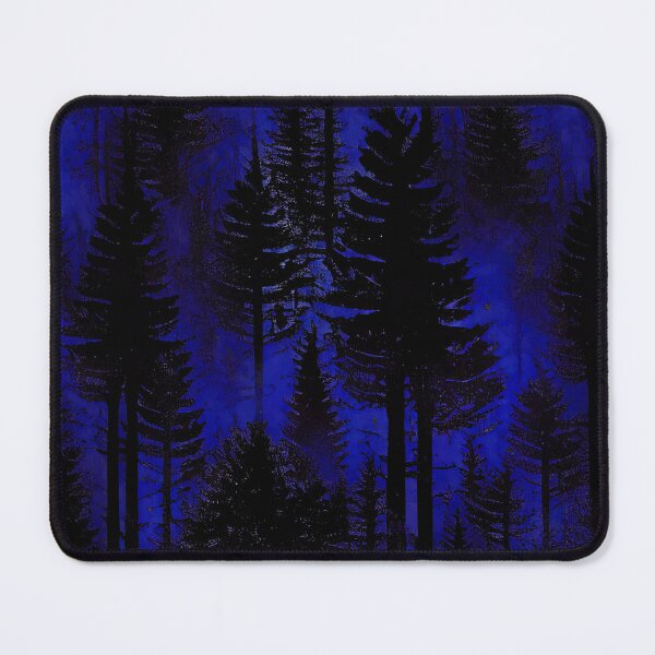 Item preview, Deep Blue Dark Forest designed and sold by SamJanner.