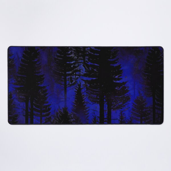 Item preview, Deep Blue Dark Forest designed and sold by SamJanner.