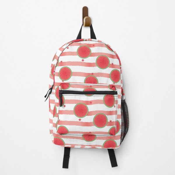Item preview, Horizontal stripes with watermelon dots pattern designed and sold by Vikaillus.