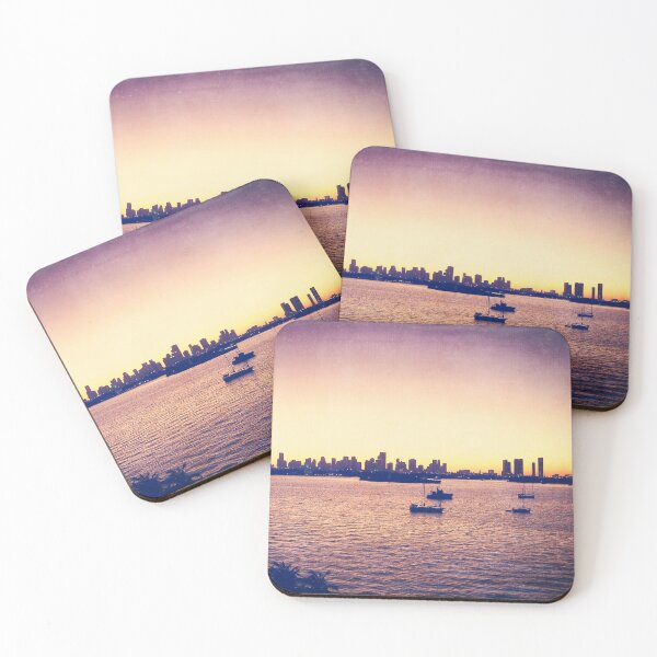 Item preview, Miami Skyline Sunset designed and sold by Phil Perkins.