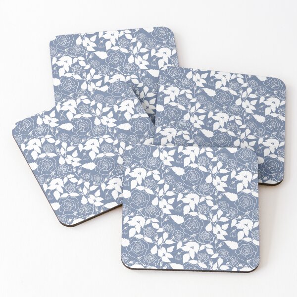 Item preview, The rose garden on bluish purple designed and sold by PrettywithColor.