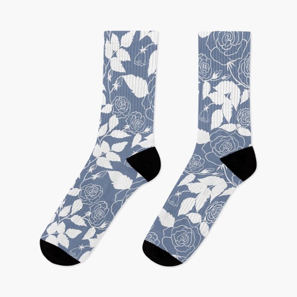 Item preview, The rose garden on bluish purple designed and sold by PrettywithColor.