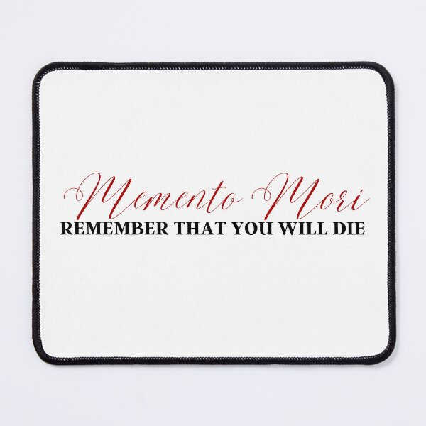 Item preview, memento mori designed and sold by addict2reading.