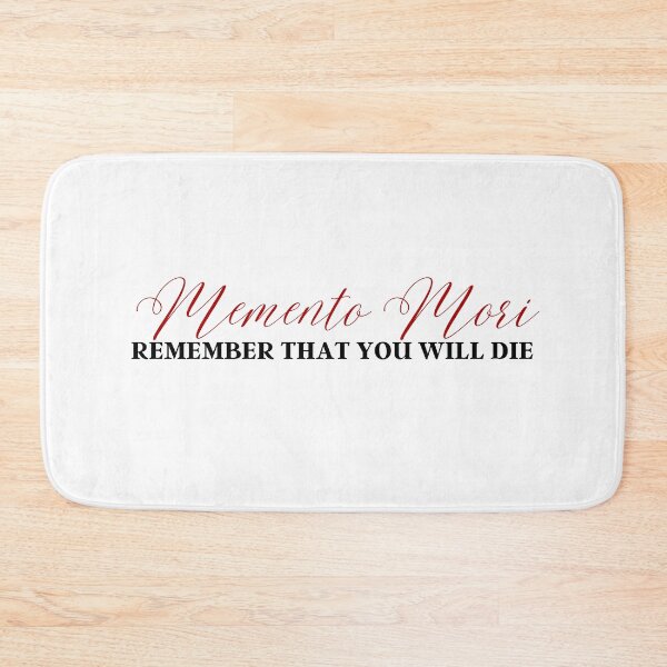 Item preview, memento mori designed and sold by addict2reading.