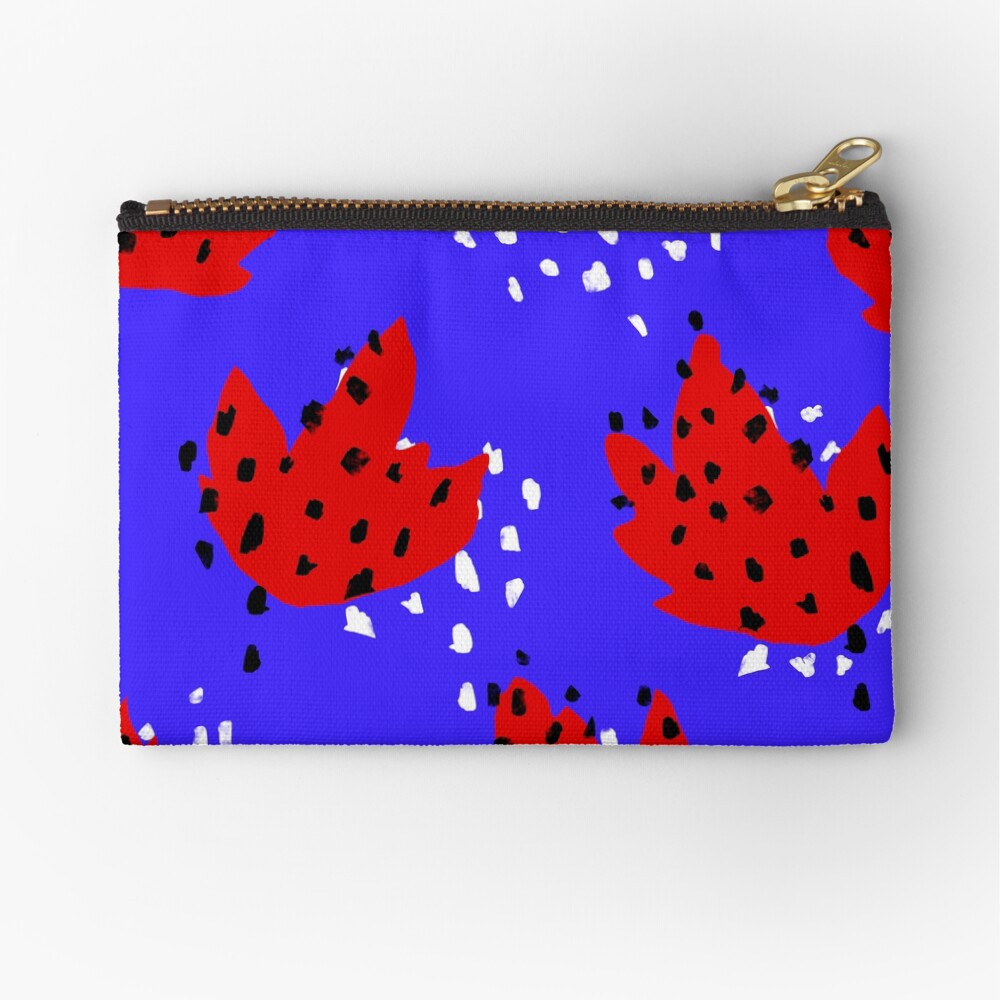 Spotted Zipper Pouch