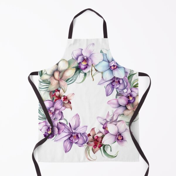 Item preview, Orchids Wreath Clipart, Exotic Blooms, Sophisticated Florals, Elegant Orchids, Luxurious Bouquet, Rare Beauty, Serene Charm designed and sold by CoolorPainting.