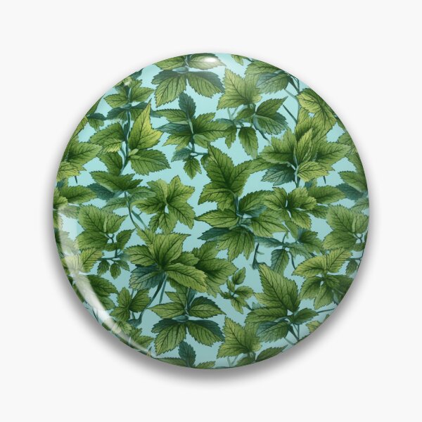 Item preview, Green leaves foliage nature pattern  designed and sold by florallover444.