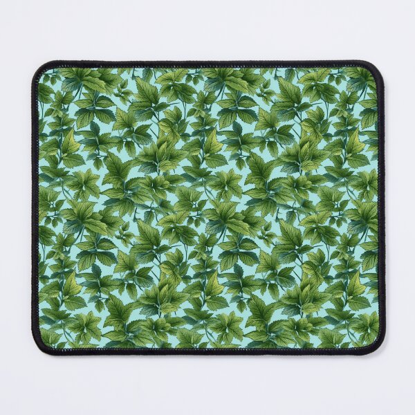 Item preview, Green leaves foliage nature pattern  designed and sold by florallover444.