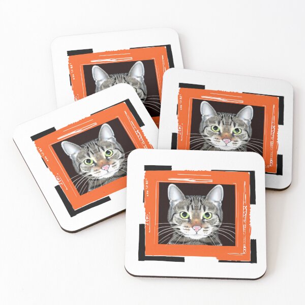 Item preview, Cat Abstract - 04 designed and sold by SaturnSix.
