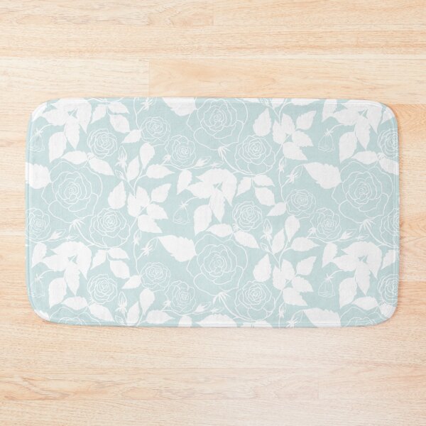 Item preview, The rose garden on light blue designed and sold by PrettywithColor.