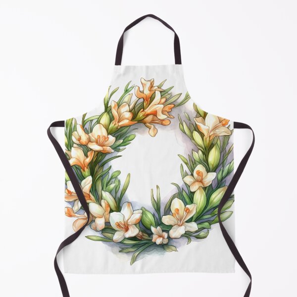 Item preview, Freesias Wreath Clipart, Fragrant Blooms, Sweet Florals, Lovely Freesias, Scented Bouquet, Delicate Beauty, Petal Perfection designed and sold by CoolorPainting.