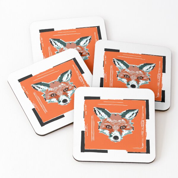 Item preview, Fox Abstract designed and sold by SaturnSix.