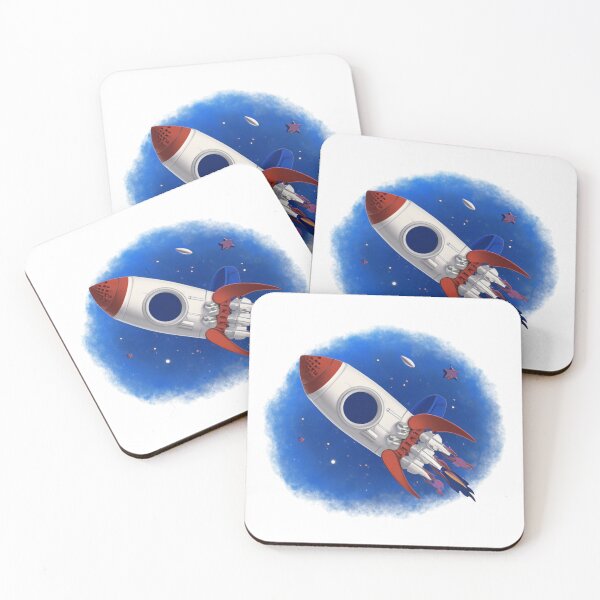 Item preview, Rocket Ship Launch designed and sold by SaturnSix.