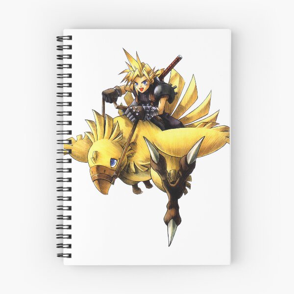 Item preview, Cloud Chocobo Racing FF7 designed and sold by craftyartsdigi.