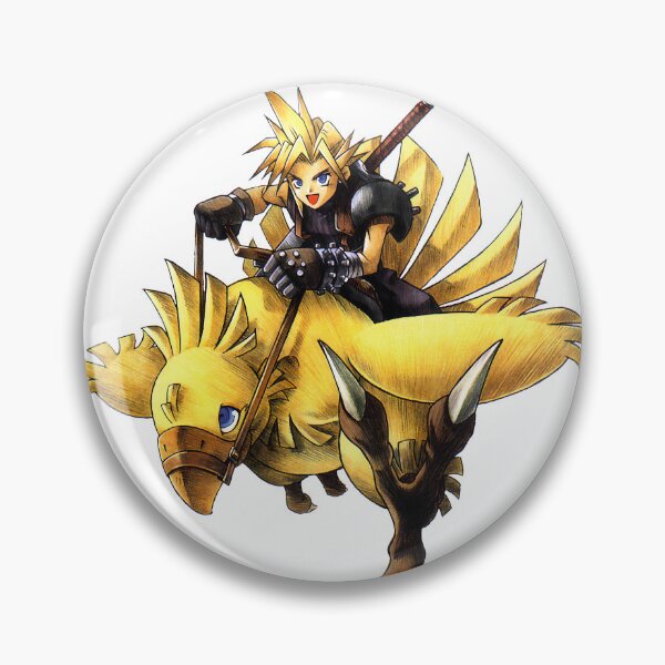 Item preview, Cloud Chocobo Racing FF7 designed and sold by craftyartsdigi.