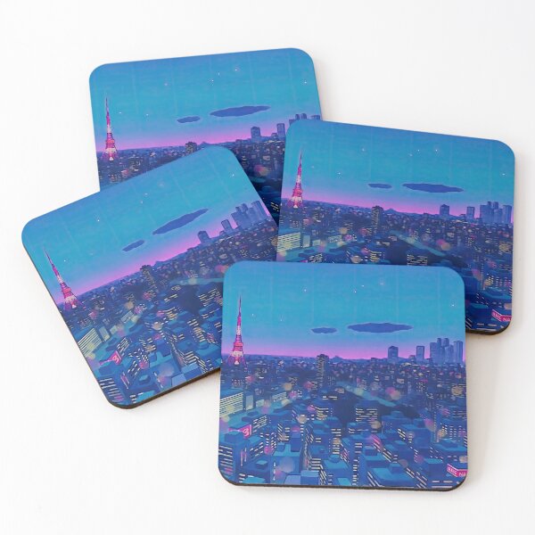 Item preview, Tokyo CItyscape at Night designed and sold by doibhil.