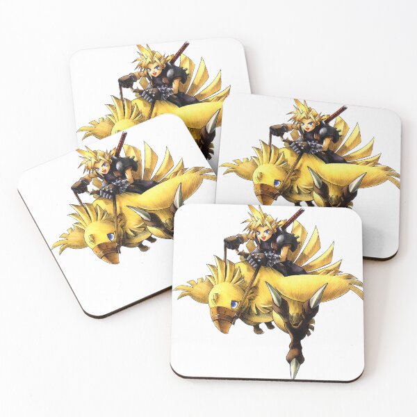 Item preview, Cloud Chocobo Racing FF7 designed and sold by craftyartsdigi.