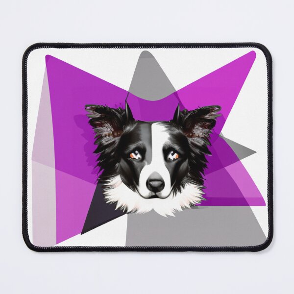 Item preview, Border Collie Dog Abstract designed and sold by SaturnSix.
