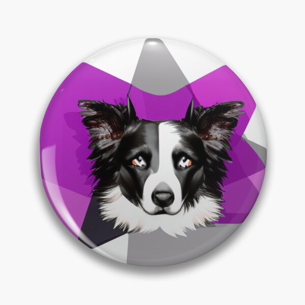 Item preview, Border Collie Dog Abstract designed and sold by SaturnSix.
