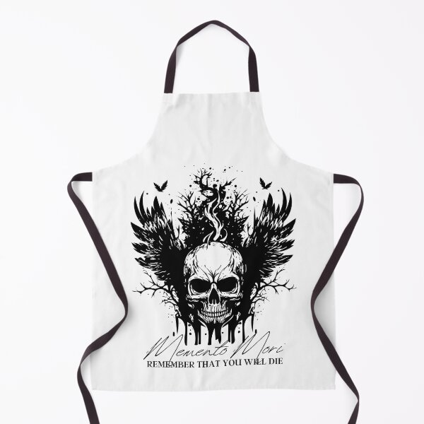 Item preview, memento mori designed and sold by addict2reading.