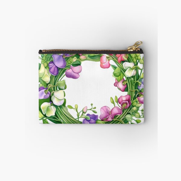 Item preview, Sweet Peas Wreath Clipart, Fragrant Blooms, Whimsical Florals, Sweet Peas, Garden Bouquet, Delicate Beauty, Petal Bliss designed and sold by CoolorPainting.