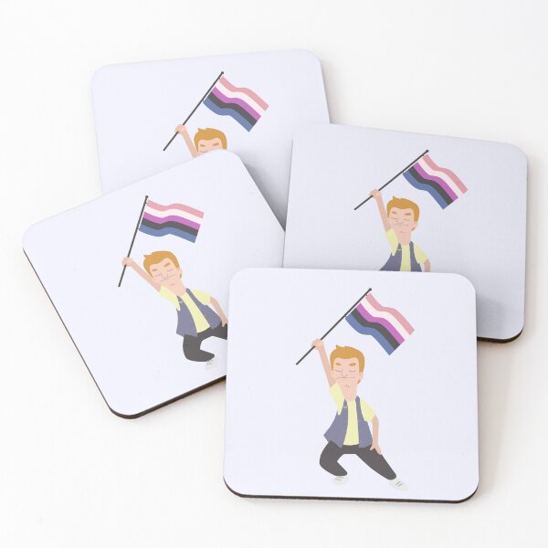 Item preview, Jimmy Jr. x Gender Fluid Flag designed and sold by gray-cat.