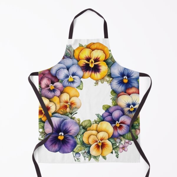 Item preview, Pansies Wreath Clipart, Cheerful Blooms, Colorful Florals, Playful Pansies, Spring Bouquet, Vibrant Delight, Petal Power designed and sold by CoolorPainting.