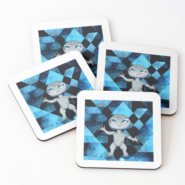 Item preview, Grey Alien Abstract designed and sold by SaturnSix.