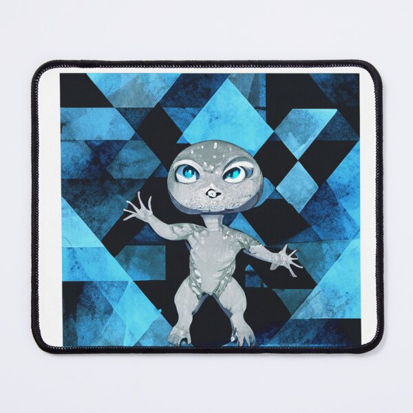 Item preview, Grey Alien Abstract designed and sold by SaturnSix.