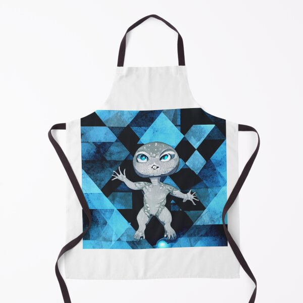 Item preview, Grey Alien Abstract designed and sold by SaturnSix.