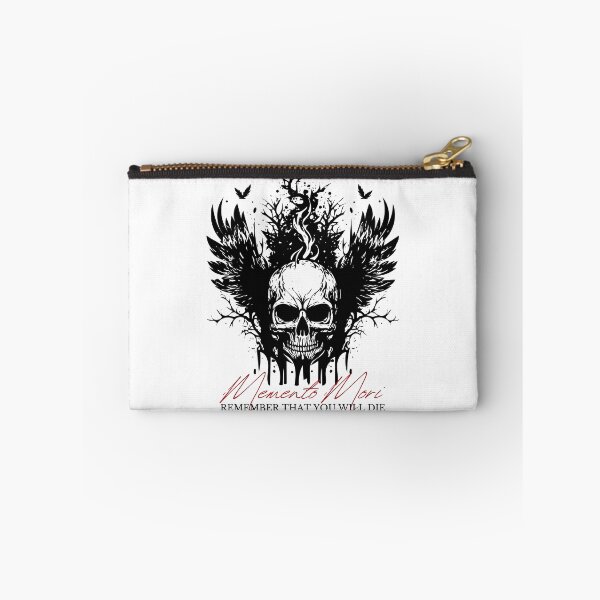 Item preview, memento mori designed and sold by addict2reading.