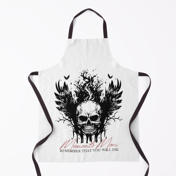 Item preview, memento mori designed and sold by addict2reading.