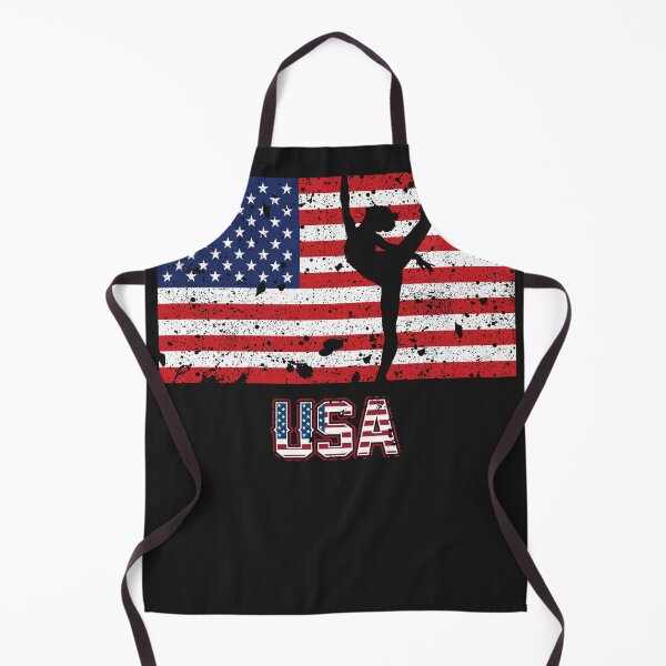 Item preview, American Flag Gymnastics Shirt designed and sold by JameJoyDesigner.