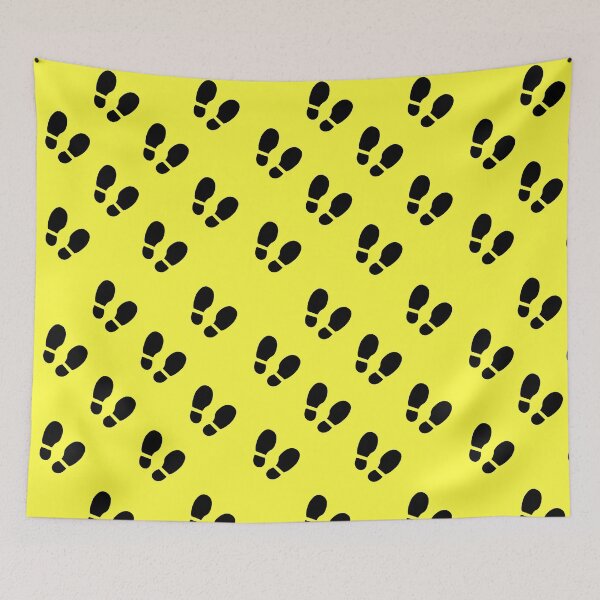 Item preview, "Footsteps of Patience" Waiting Line Design designed and sold by YanasWeirdLife.