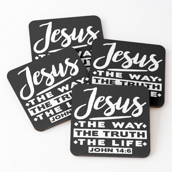 Item preview, John 14:6 Jesus The Way The Truth The Life designed and sold by plushism.