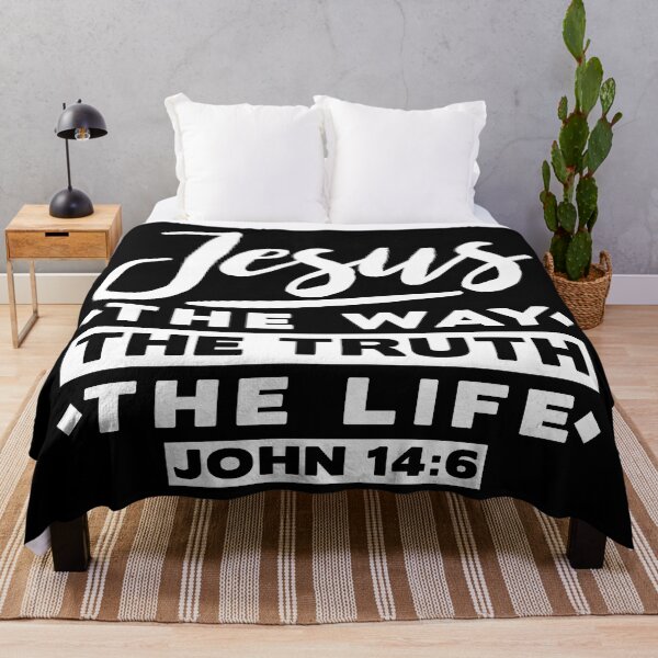 Item preview, John 14:6 Jesus The Way The Truth The Life designed and sold by plushism.