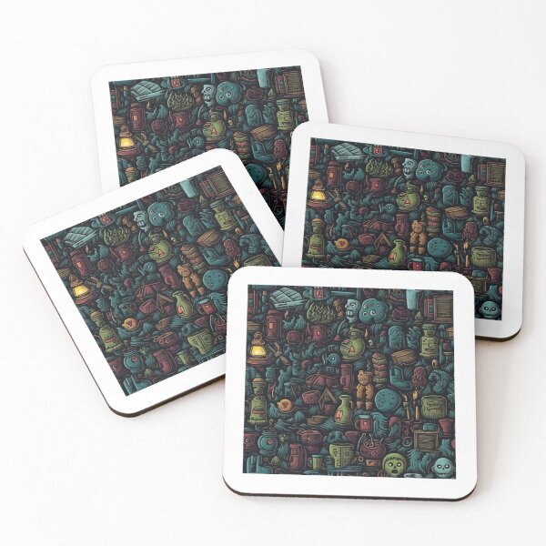 Item preview, Creepy Horror Print designed and sold by CreaturesLikeUs.